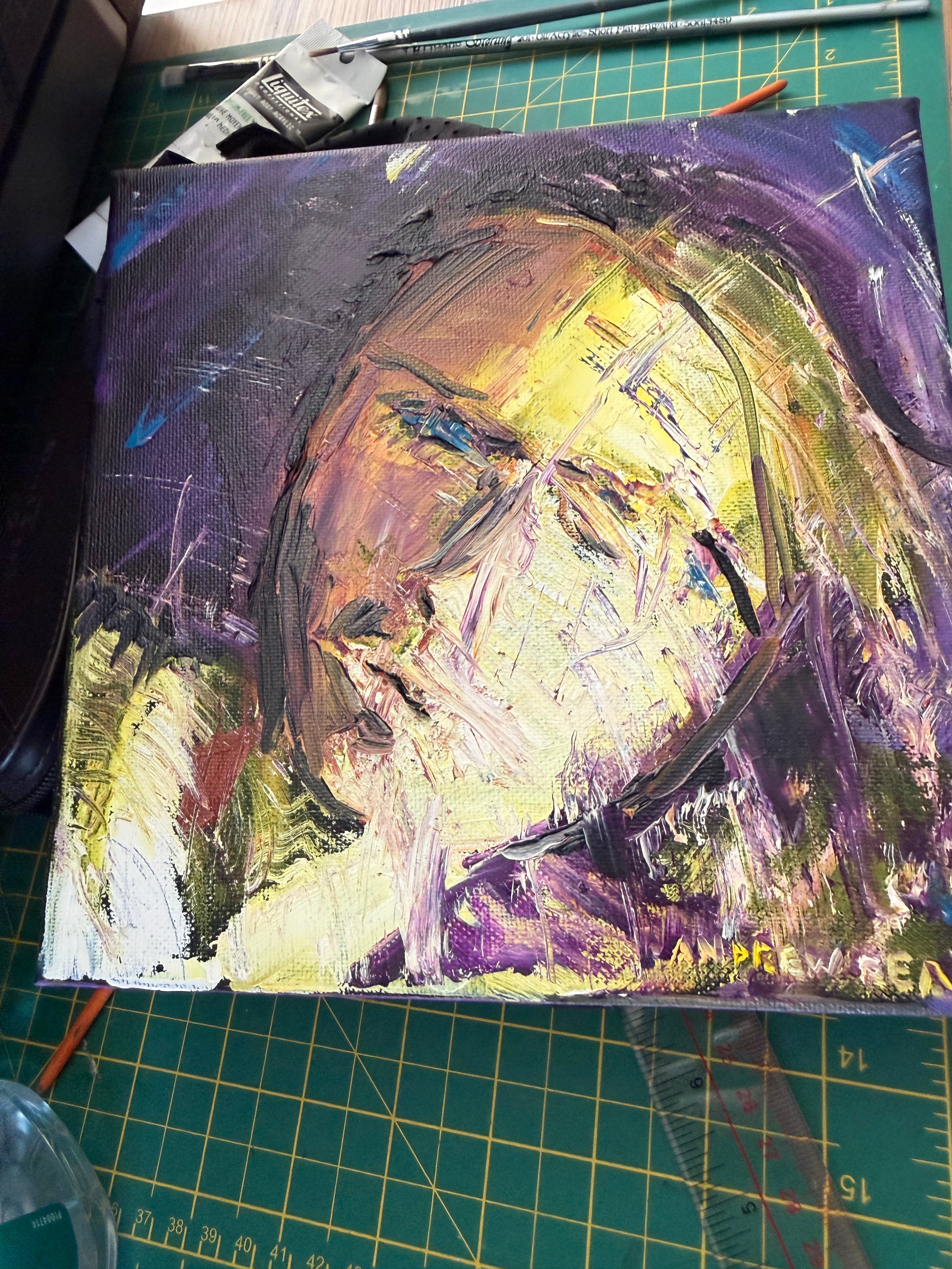 A Self-Portrait, of Sorts – Original Oil Painting