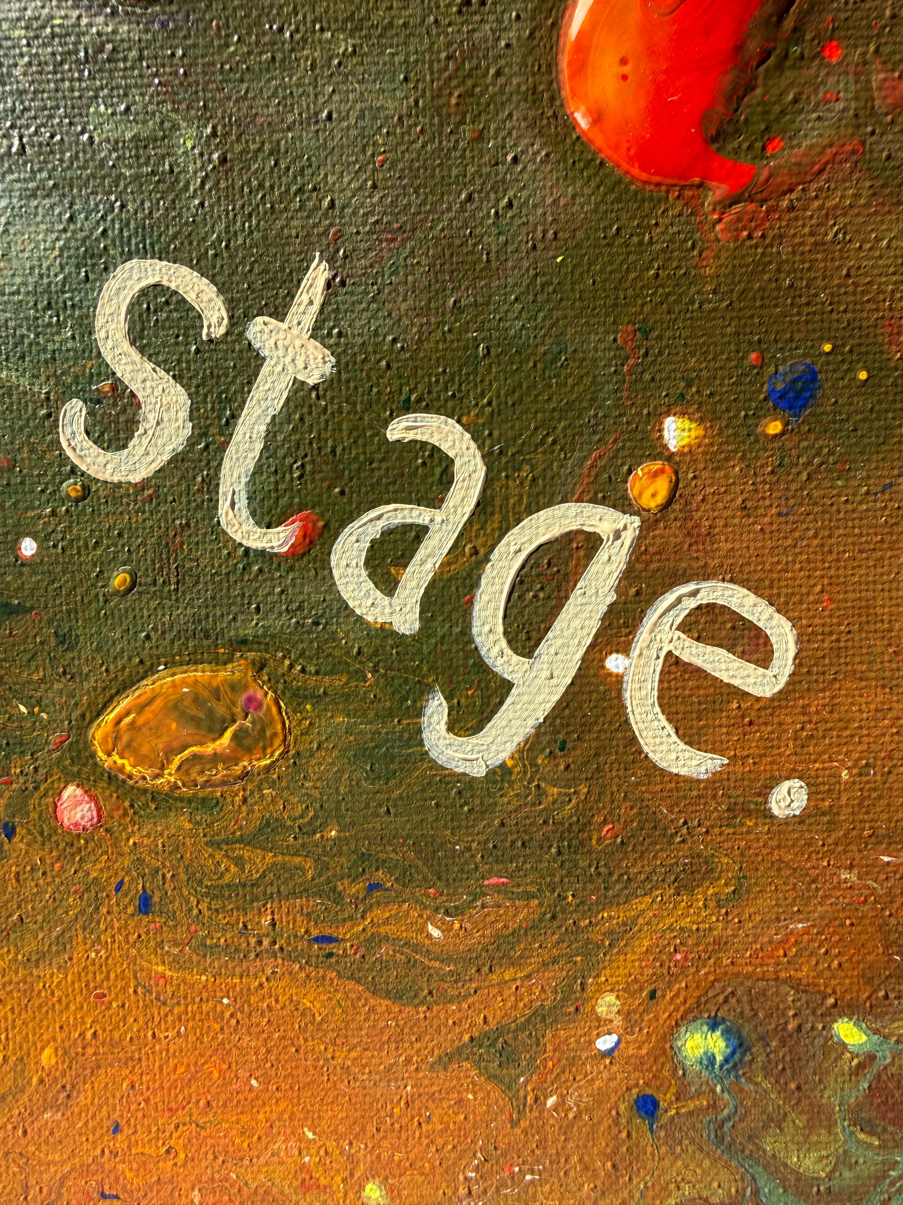 There’s No Need to Worry at This Stage – Original Painting