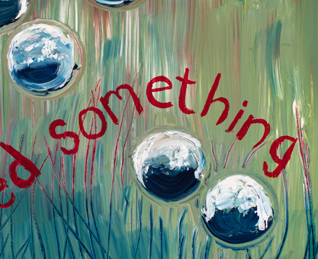I Think I Missed Something – Original Oil Painting