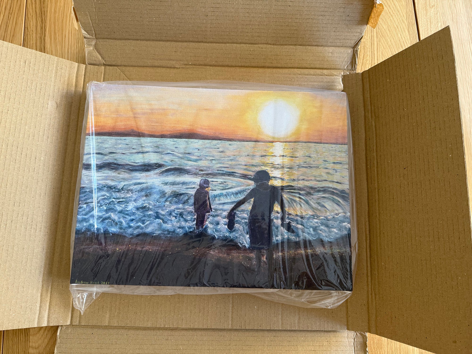 'Siviri Sunset' - Limited Edition Canvas Giclée Print