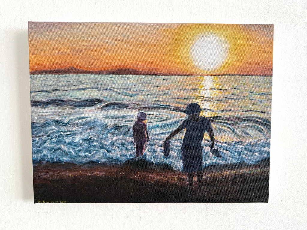 'Siviri Sunset' - Limited Edition Canvas Giclée Print