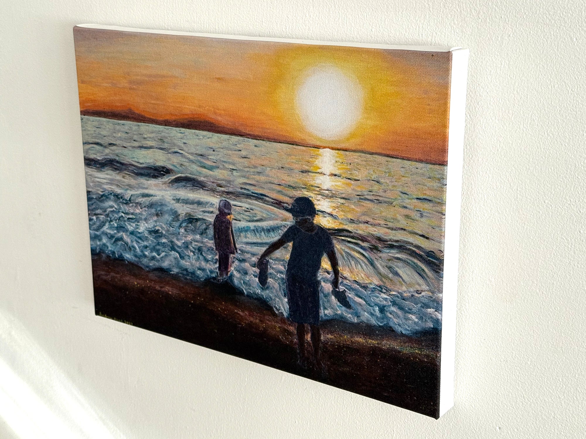 'Siviri Sunset' - Limited Edition Canvas Giclée Print