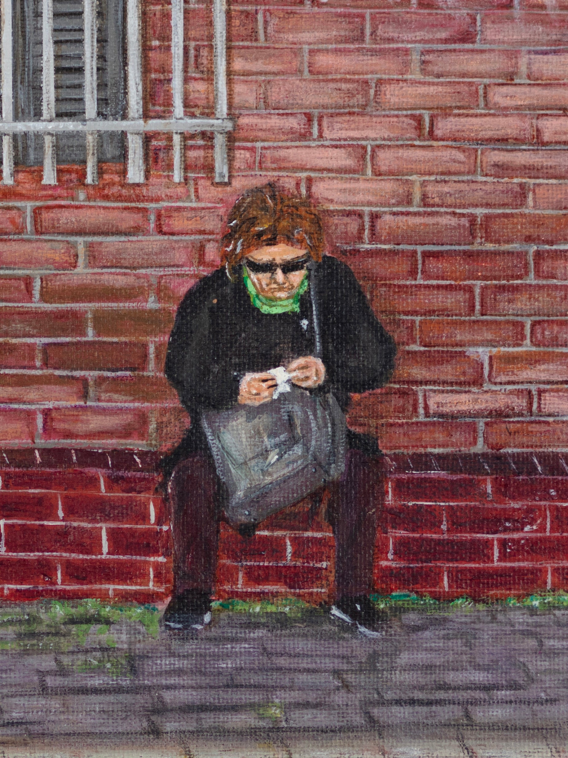 "Let Sleeping Dogs Lie" - Limited Edition Canvas Giclée Print