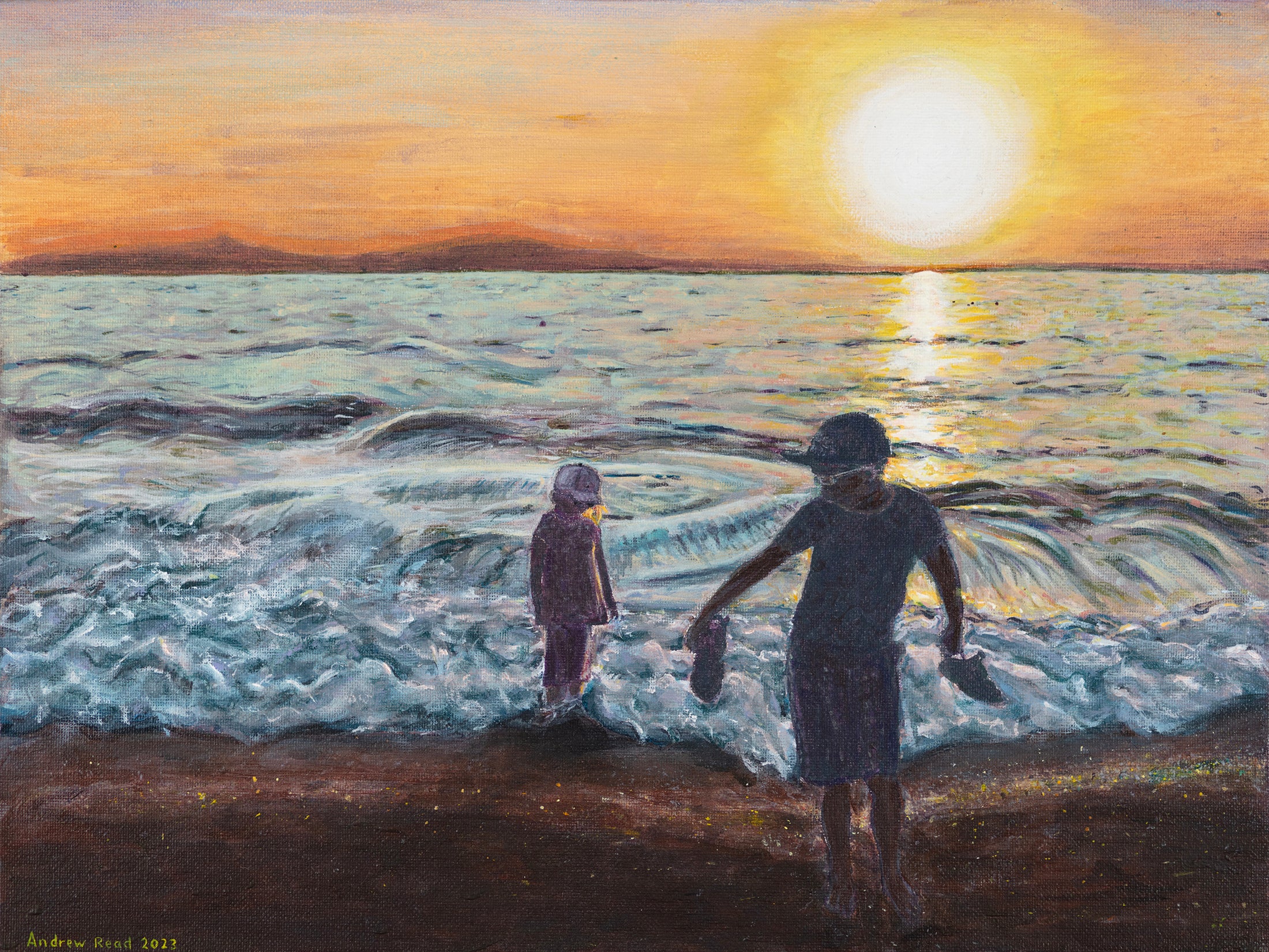 'Siviri Sunset' - Limited Edition Canvas Giclée Print