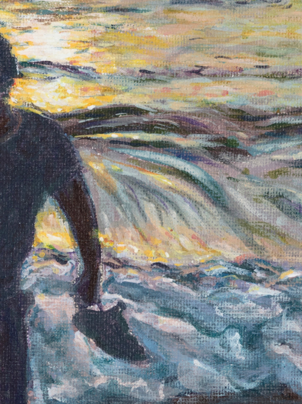 'Siviri Sunset' - Limited Edition Canvas Giclée Print