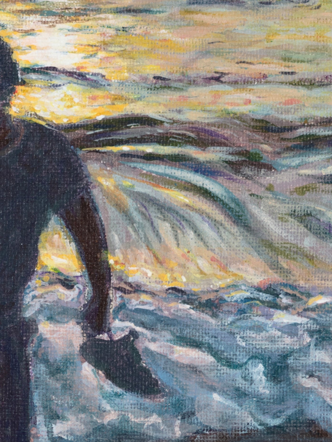 'Siviri Sunset' - Limited Edition Canvas Giclée Print