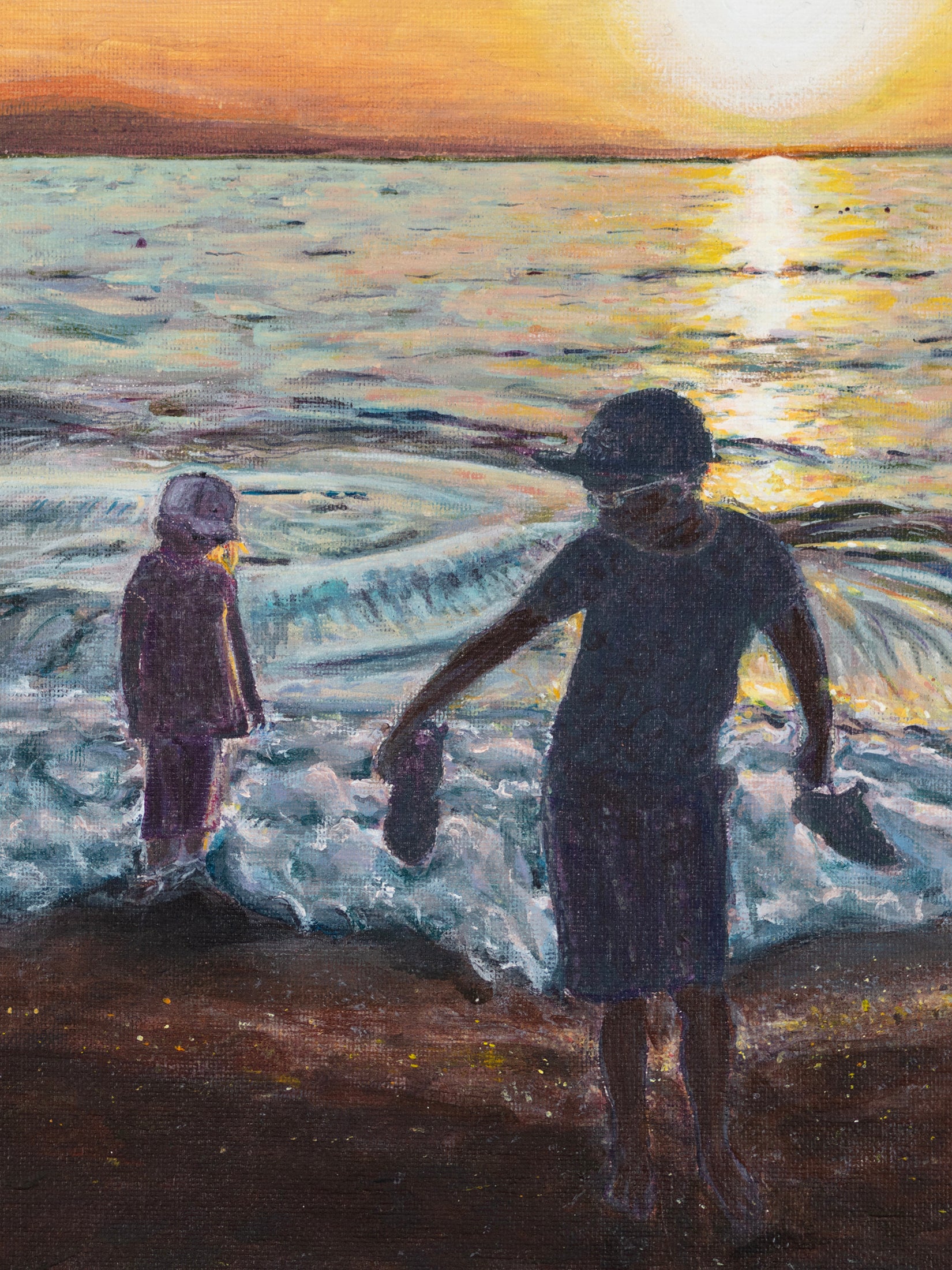 'Siviri Sunset' - Limited Edition Canvas Giclée Print