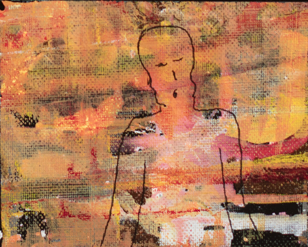 Cameras On Please – Original Painting