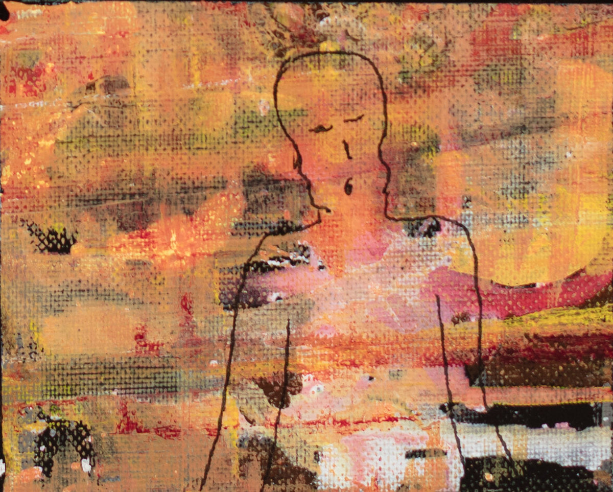 Cameras On Please – Original Painting