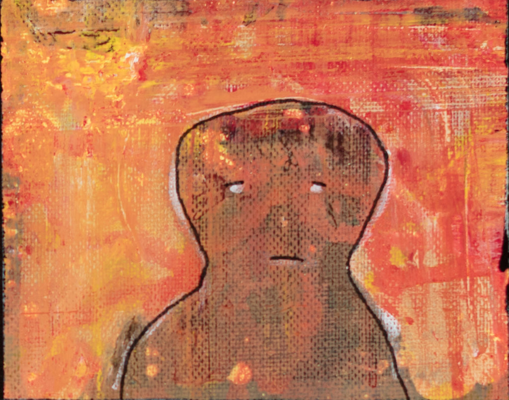 Cameras On Please – Original Painting