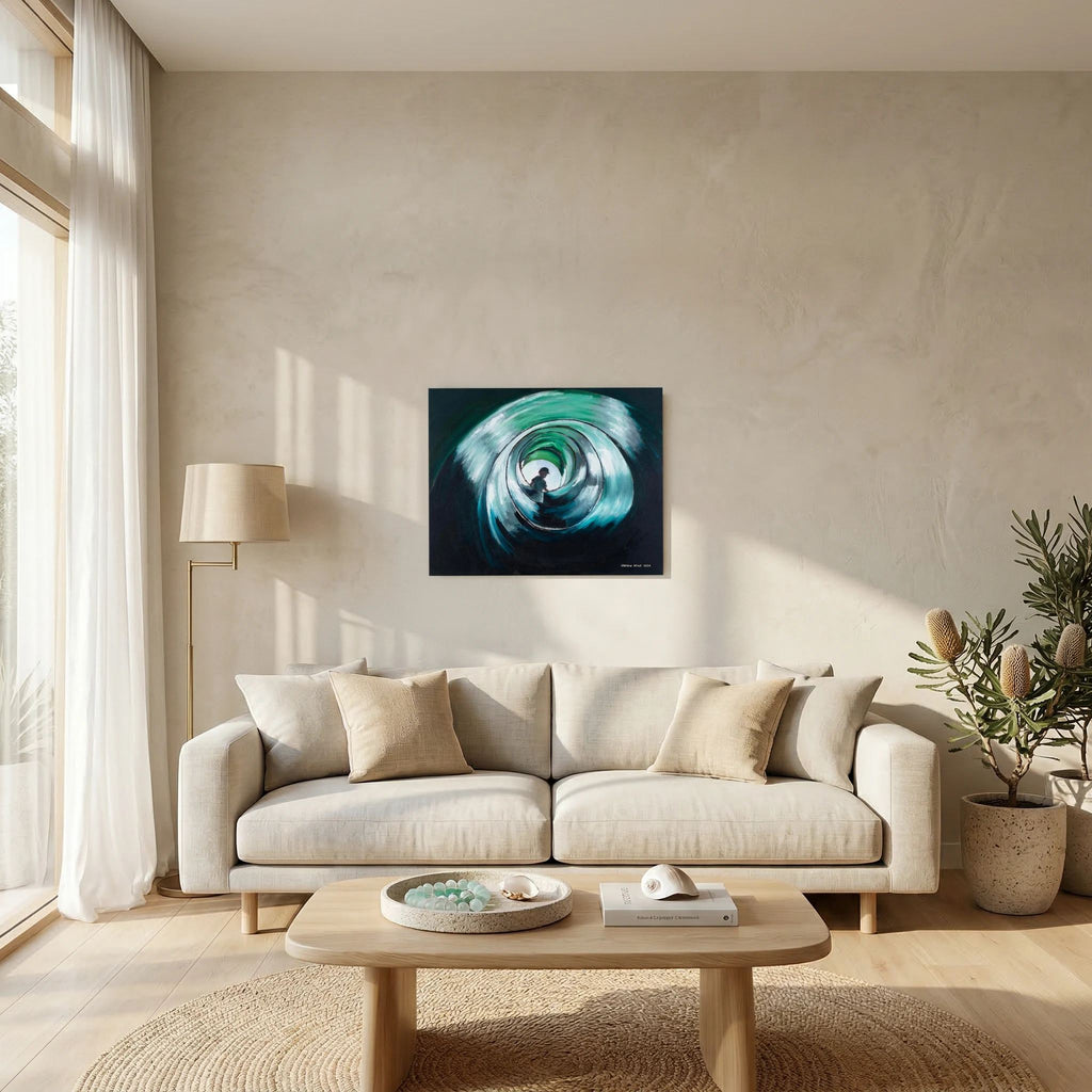 The Pause Before Bravery - Canvas Giclée Print