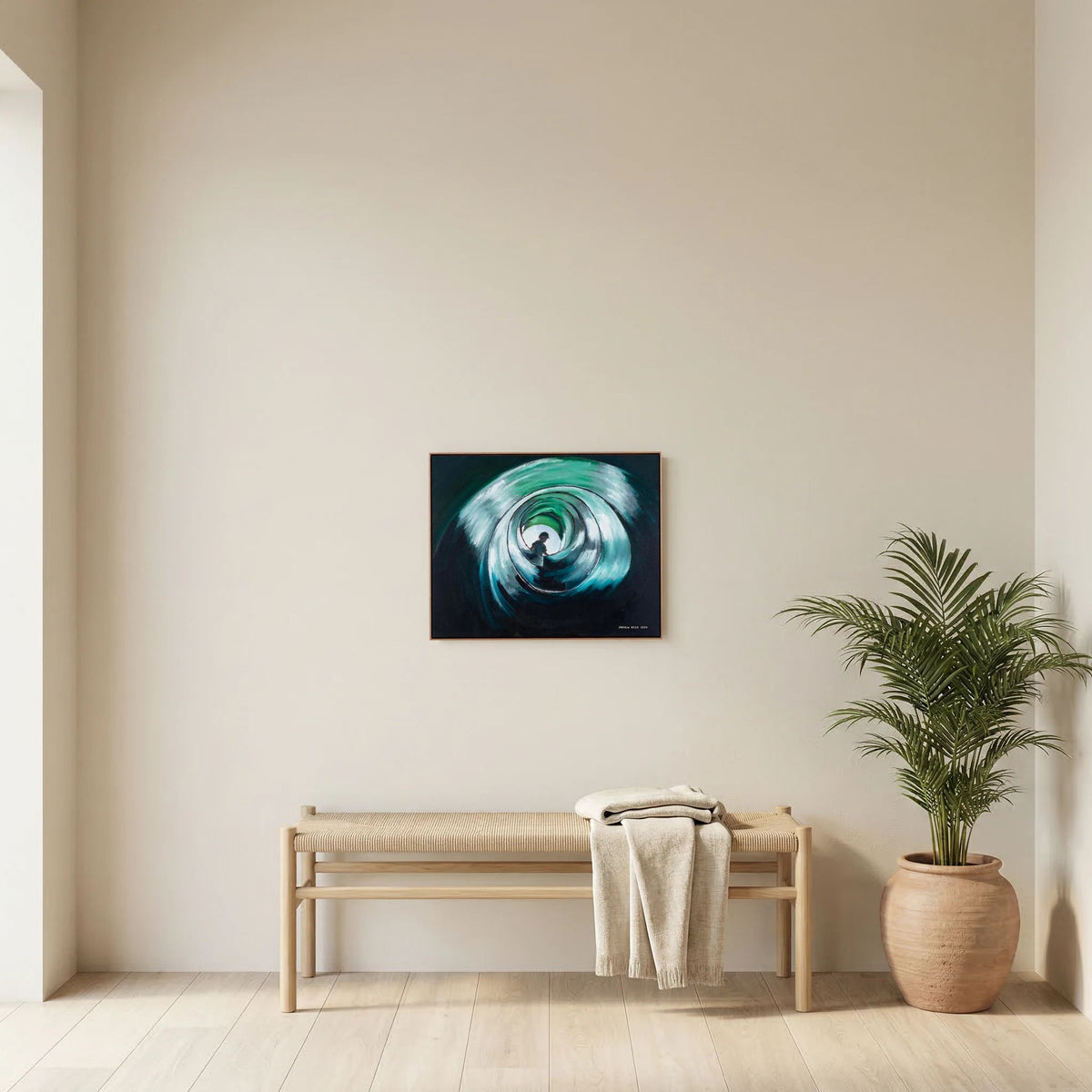 The Pause Before Bravery - Canvas Giclée Print