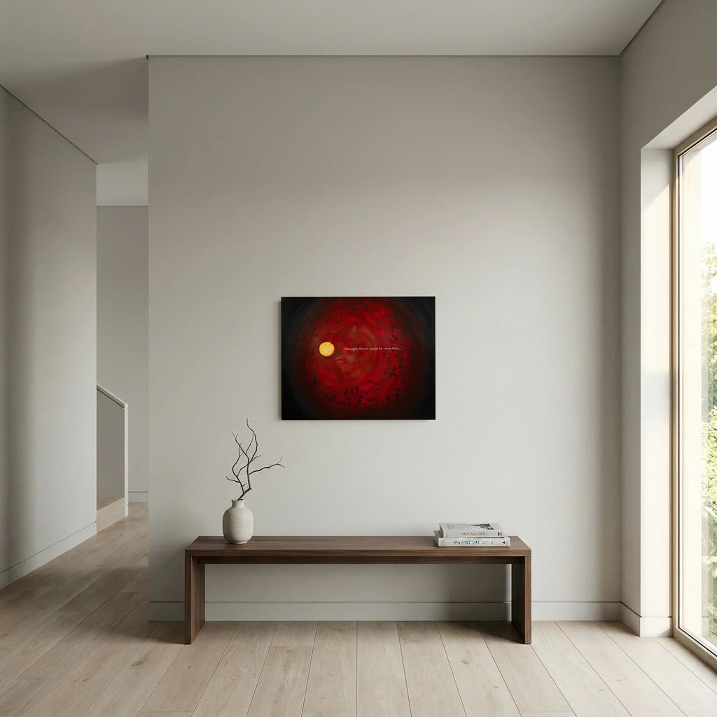I Thought There Would Be More Time - Original Painting