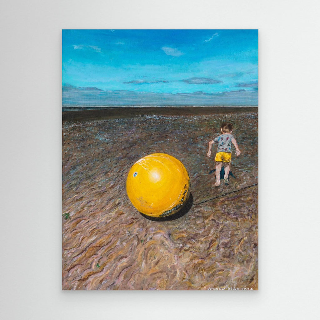 "The Boy and the Buoy" - Limited Edition Canvas Giclée Print