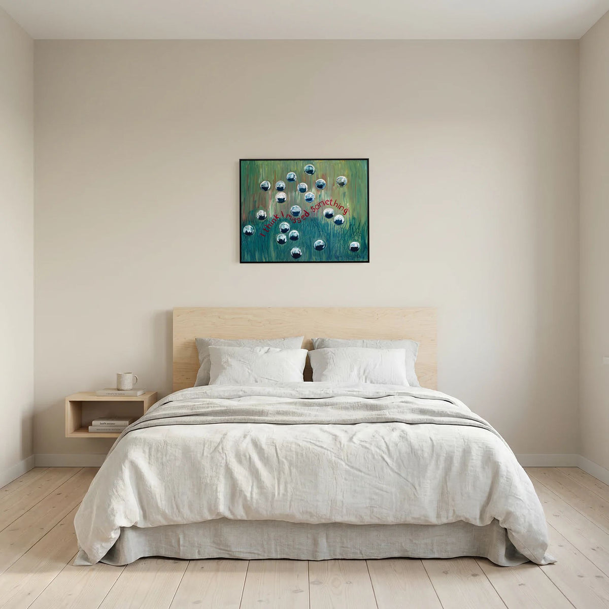 I Think I Missed Something – Canvas Giclee Print