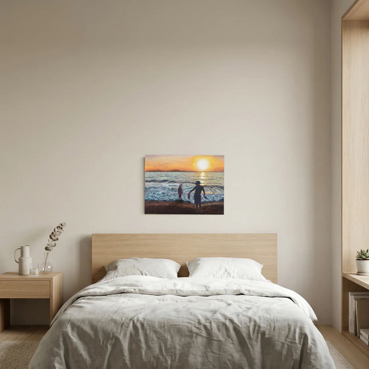 'Siviri Sunset' - Limited Edition Canvas Giclée Print