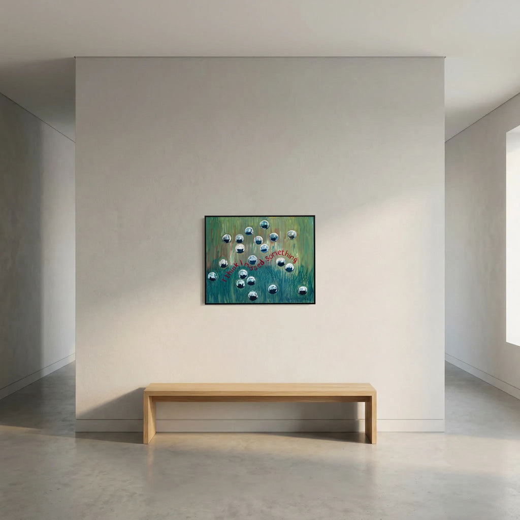 I Think I Missed Something – Canvas Giclee Print