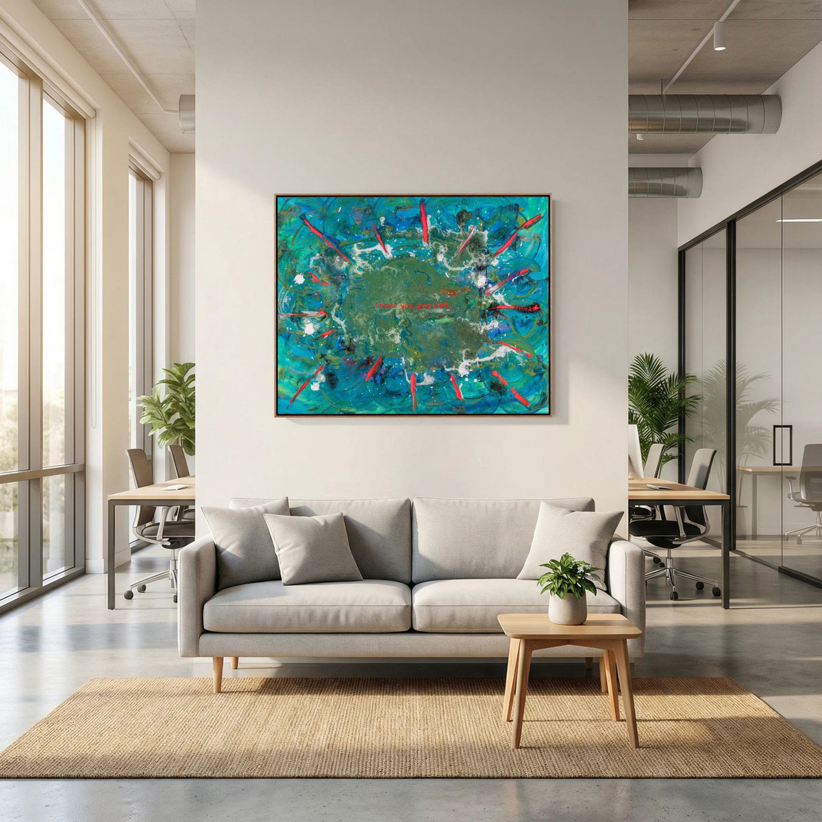 I Hope You Are Well - Canvas Giclée Print
