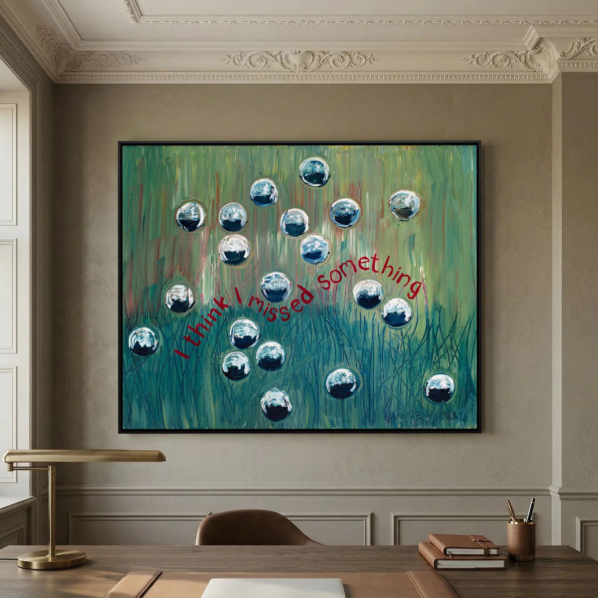 I Think I Missed Something – Canvas Giclee Print