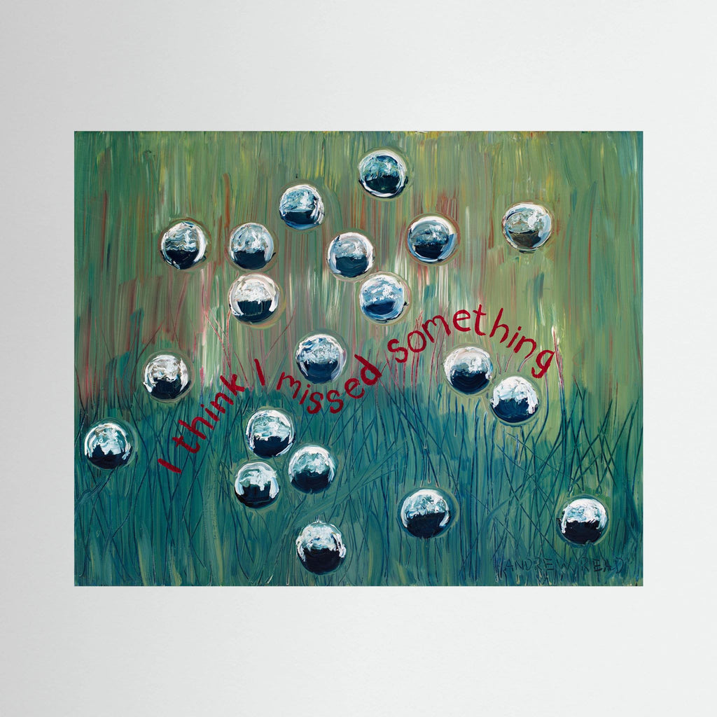 I Think I Missed Something – Canvas Giclee Print