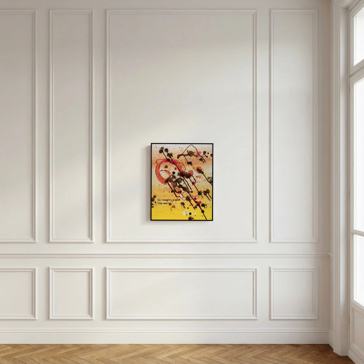 Do I Need To Attend This Meeting - Canvas Giclee Print