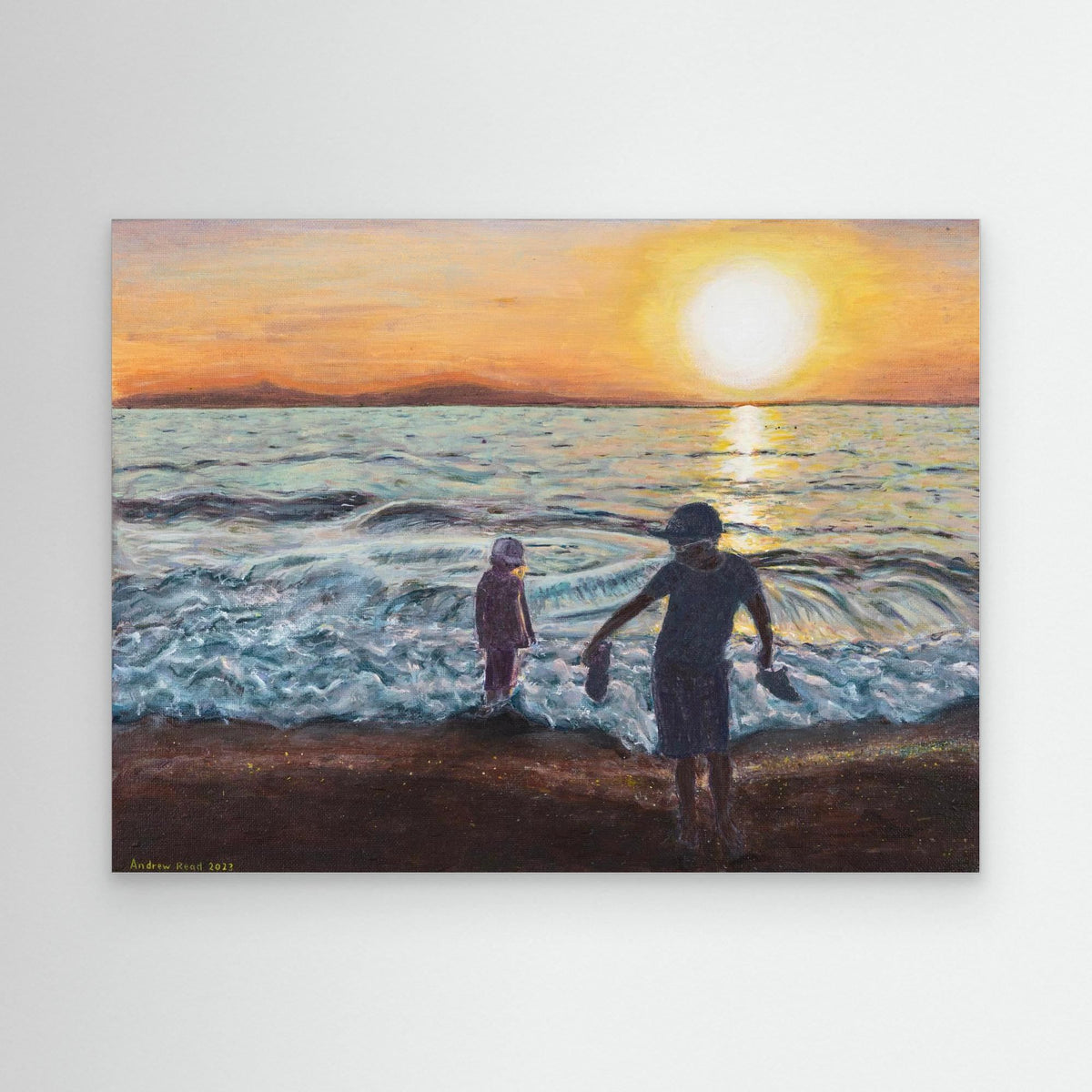 'Siviri Sunset' - Limited Edition Canvas Giclée Print