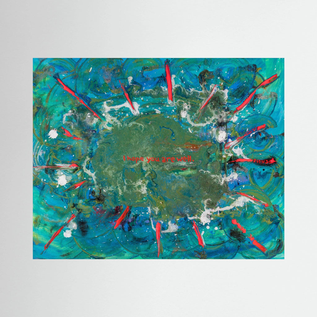 I Hope You Are Well - Canvas Giclée Print