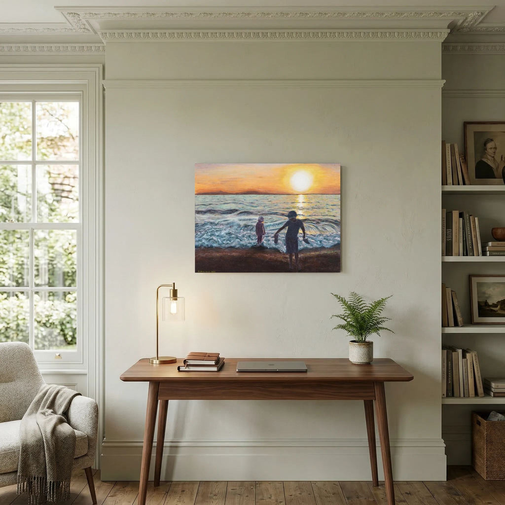 'Siviri Sunset' - Limited Edition Canvas Giclée Print