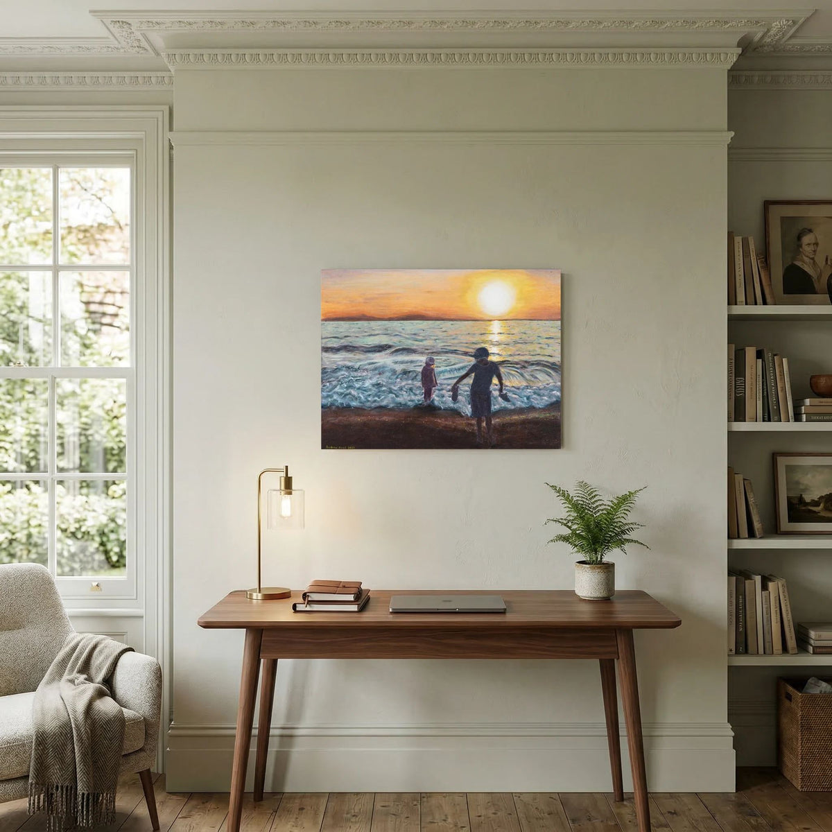 'Siviri Sunset' - Limited Edition Canvas Giclée Print