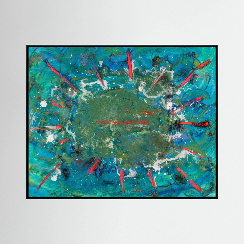 I Hope You Are Well - Canvas Giclée Print