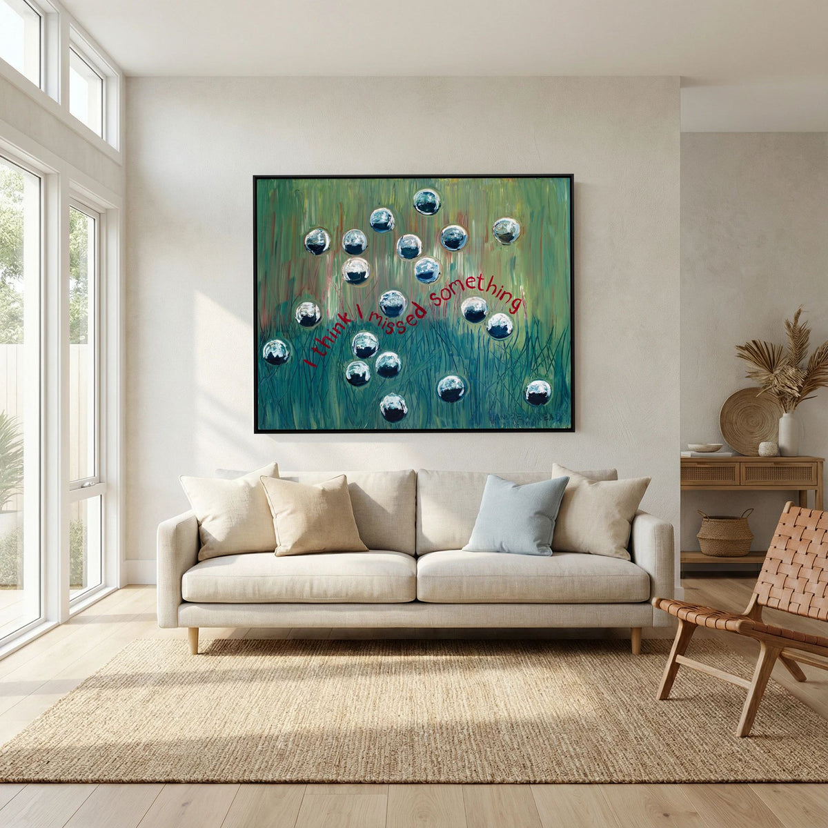 I Think I Missed Something – Canvas Giclee Print