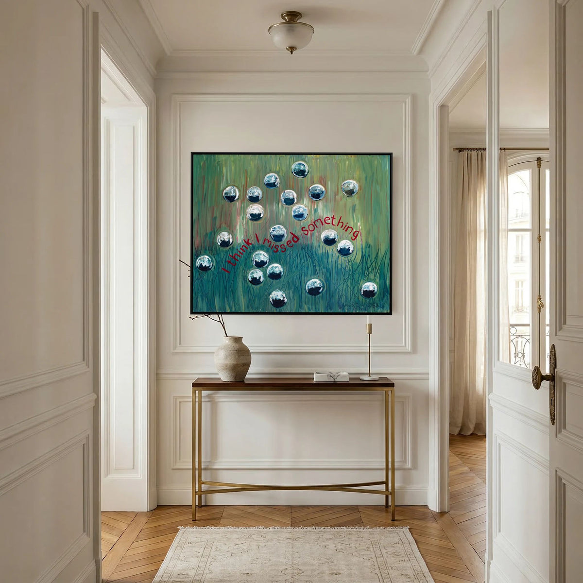 I Think I Missed Something – Canvas Giclee Print