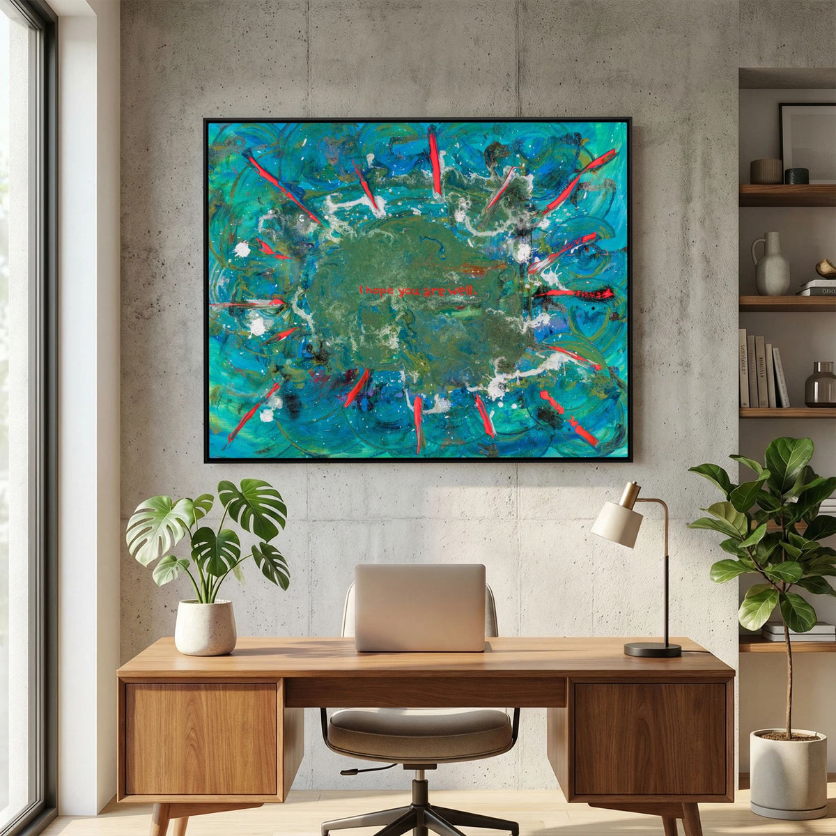 I Hope You Are Well - Canvas Giclée Print