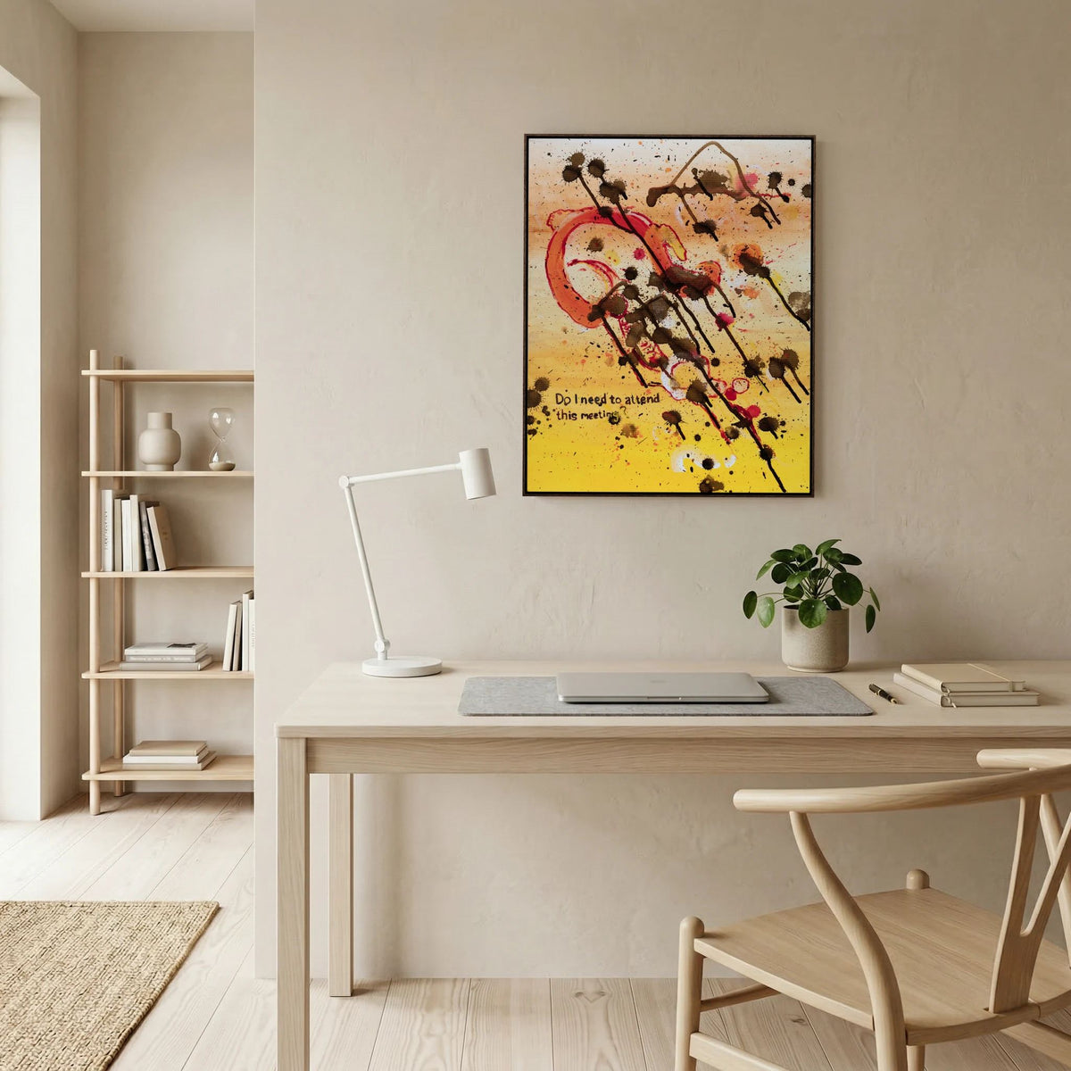 Do I Need To Attend This Meeting - Canvas Giclee Print