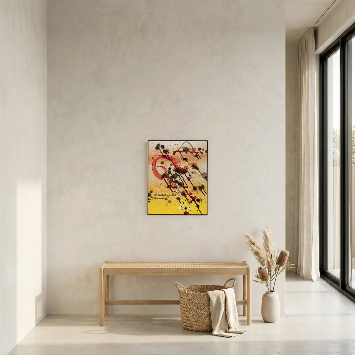 Do I Need To Attend This Meeting - Canvas Giclee Print