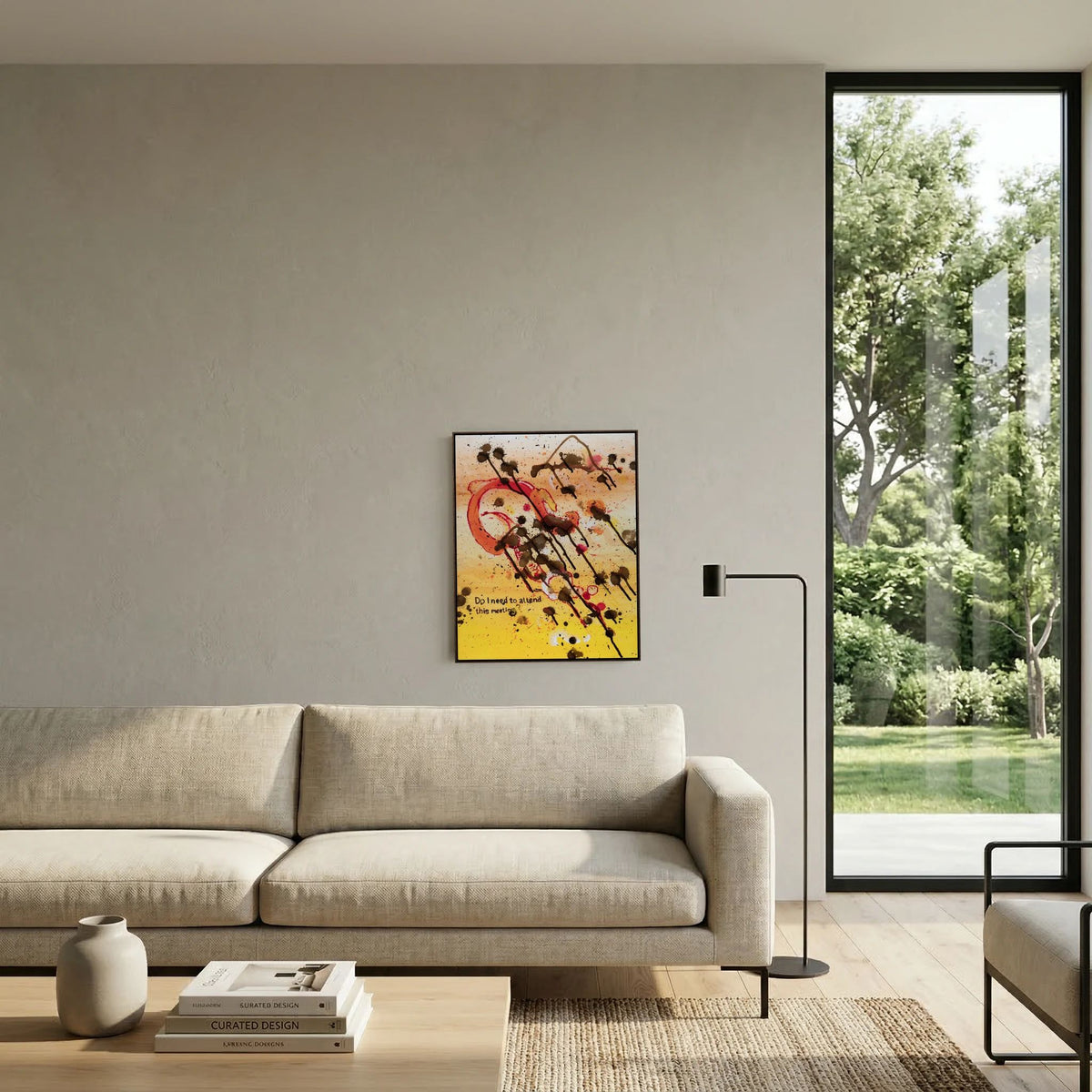 Do I Need To Attend This Meeting - Canvas Giclee Print